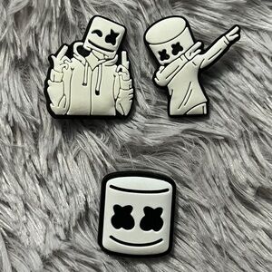 Marshmallo Croc Charm Set